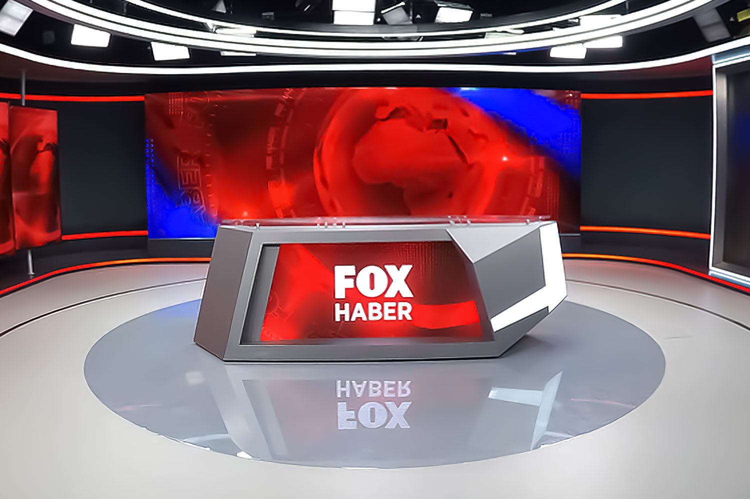 Fox TV Led Desk
